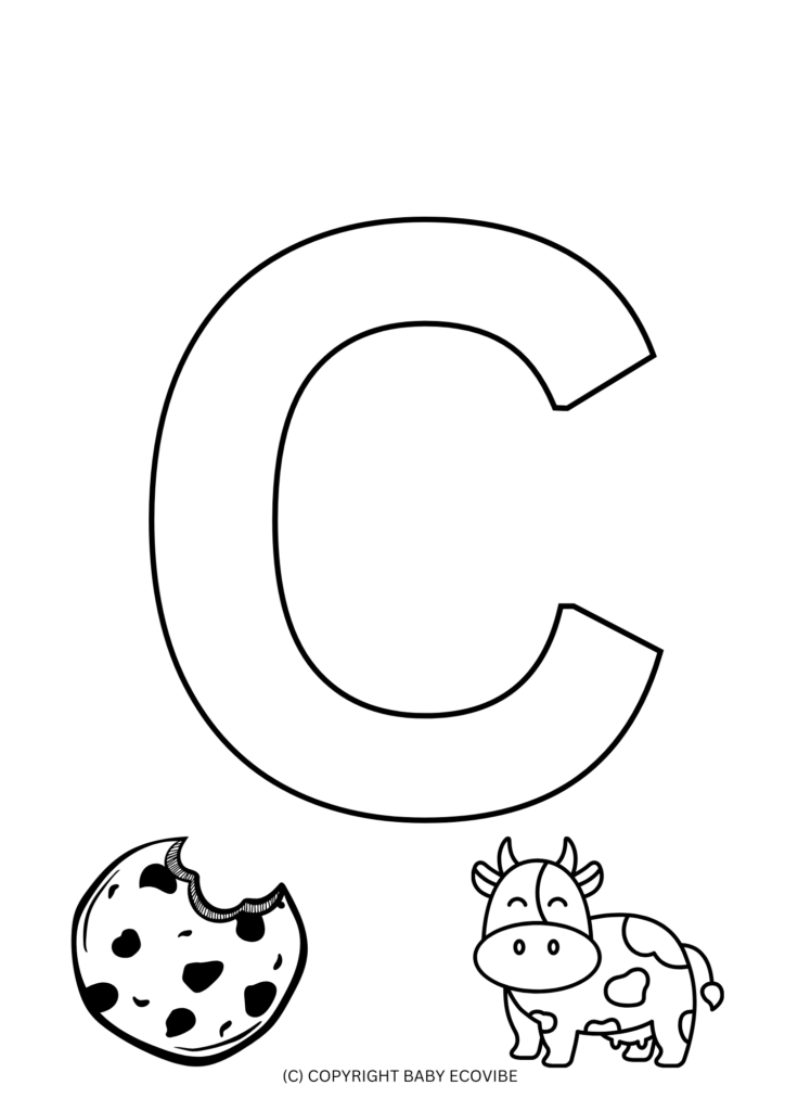 5 Letter C Crafts for Preschoolers (Free Printables) - Baby EcoVibe